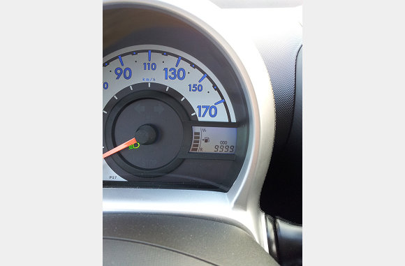 28 maart was het zo ver, we gingen naar de 10.000 km