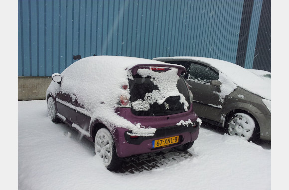 Wat een sneeuw die vrijdag in december