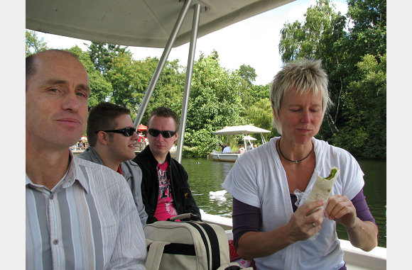 Lunchen op het water