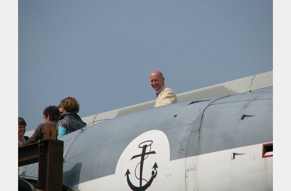 Maarten was als 1e boven.