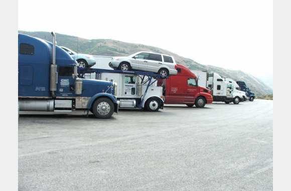 Mooie trucks daar