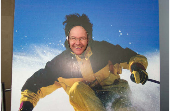 Ik wist niet dat mijn hubbie zo kon skieen.